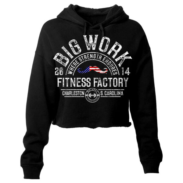 STRENGTH ENDURES - WOMEN'S CROP HOODIE - $HNS74T$ Thumbnail